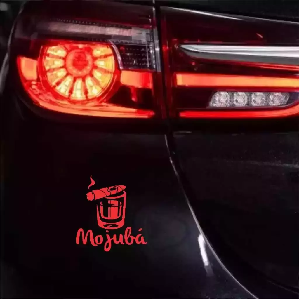 Miniatura 2 de Adesivo Recortado - MOJUBÁ 16x15 Umbanda Candomblé