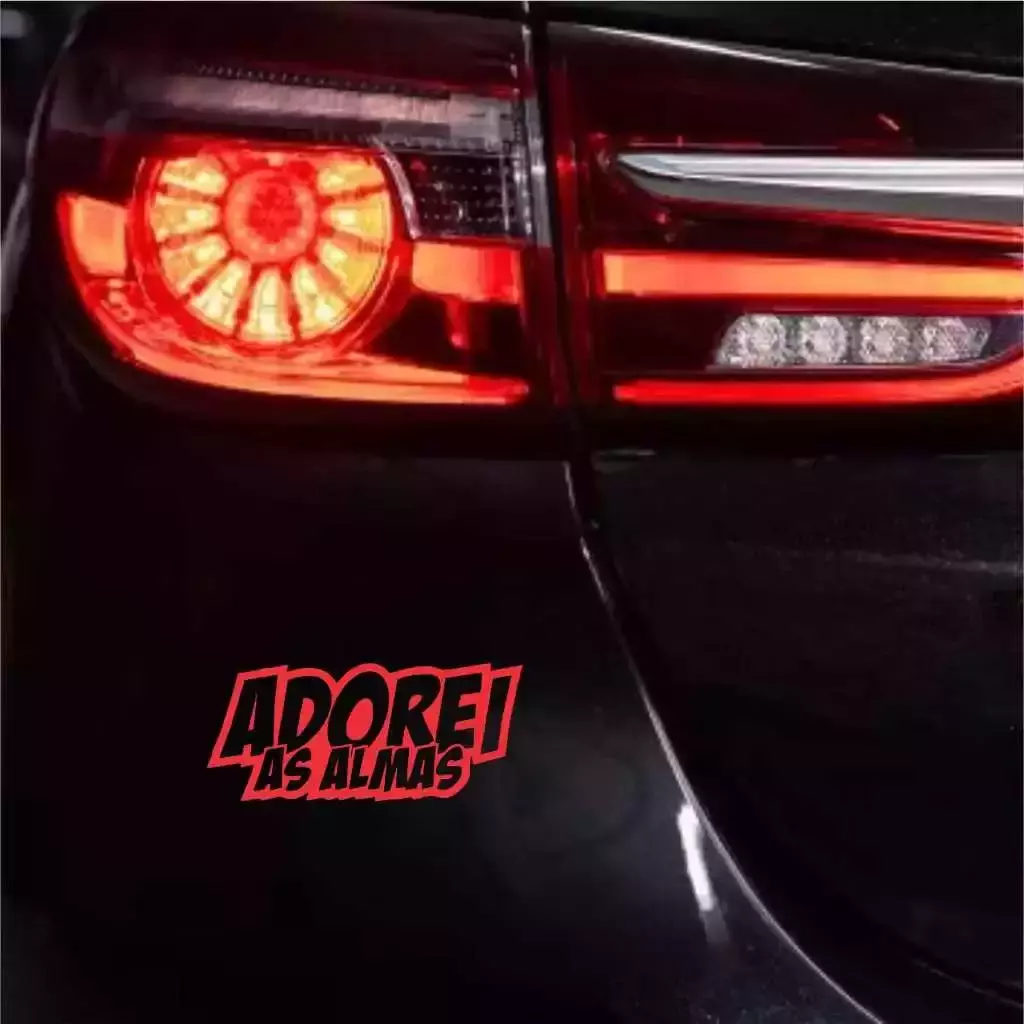 Miniatura 2 de Adesivo Recortado - ADOREI AS ALMAS Umbanda Candomblé