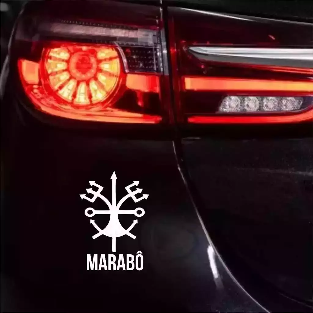 Miniatura 4 de Adesivo Recortado - MARABO Umbanda Candomblé