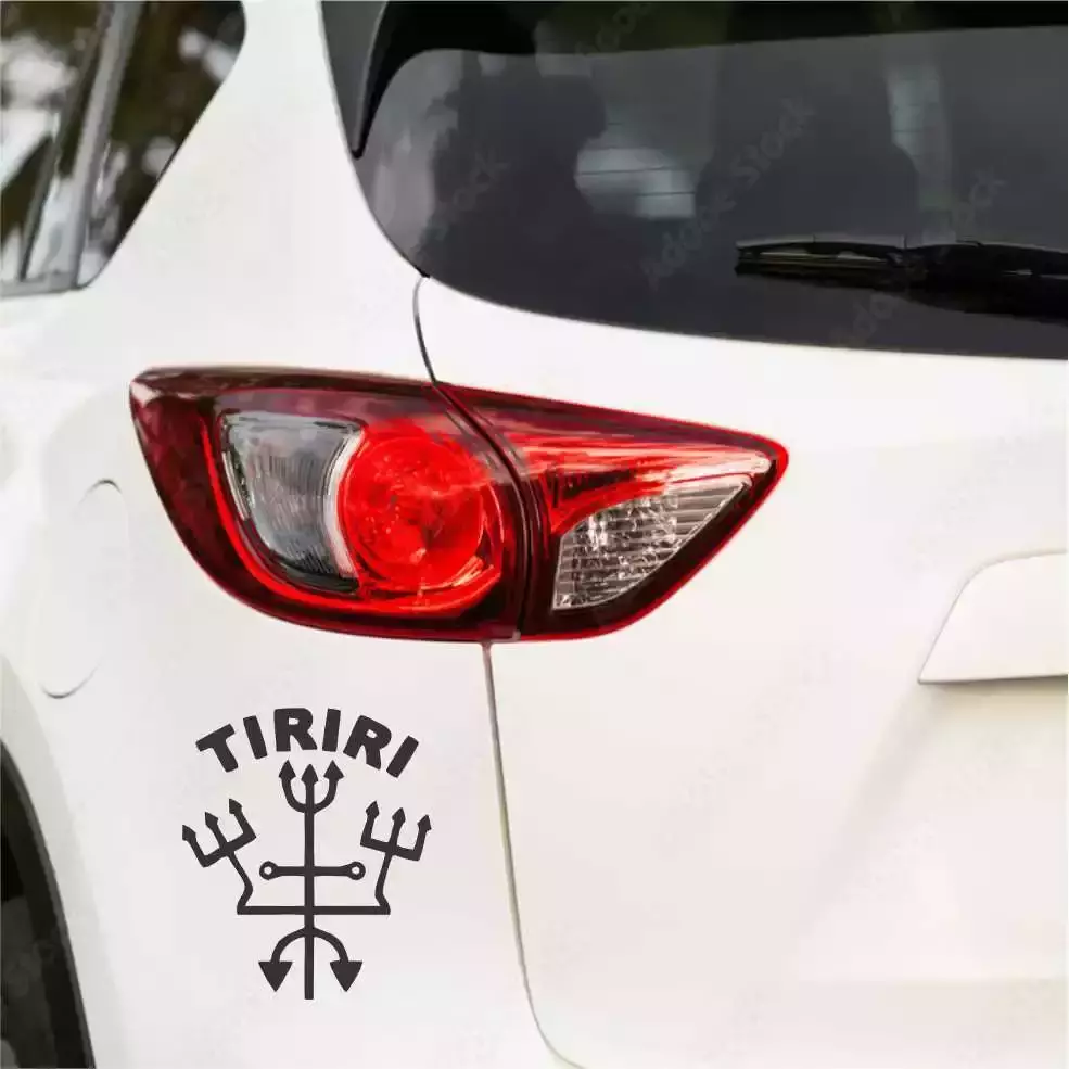 Miniatura 4 de Adesivo Recortado - EXU TIRIRI 15X13CM