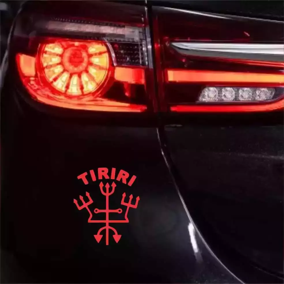 Miniatura 2 de Adesivo Recortado - EXU TIRIRI 15X13CM