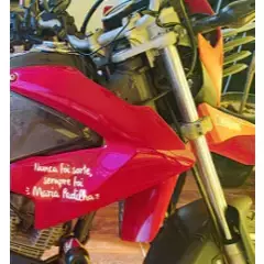 Miniatura 5 de Adesivo Recortado - Nunca foi sorte, sempre foi Maria Padilha 16x8 cm Umbanda Candomblé Artigos Religiosos Adesivos Carro Stickers Exu Pomba Gira