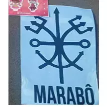 Miniatura 3 de Adesivo Recortado - MARABO Umbanda Candomblé