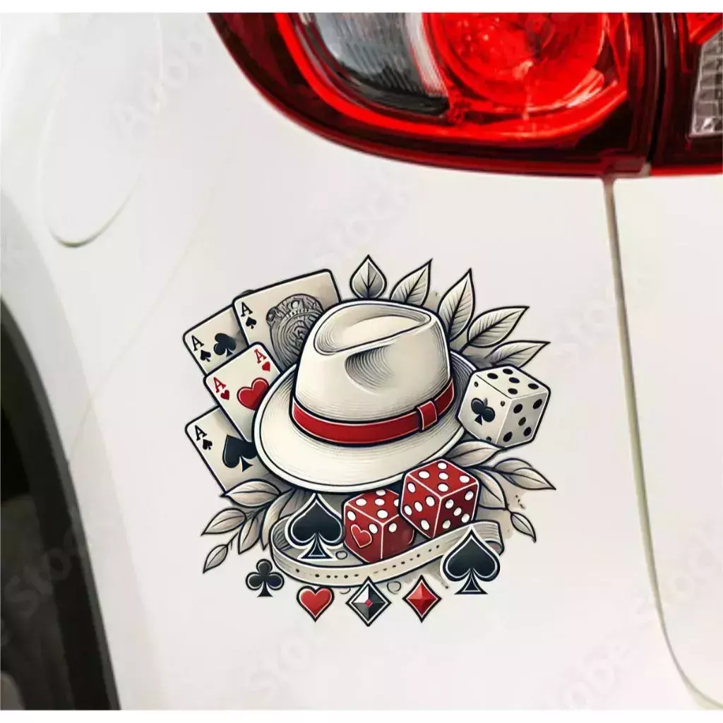 Adesivo Malandro Malandra Zé Pelintra 15x15 Umbanda Candomblé