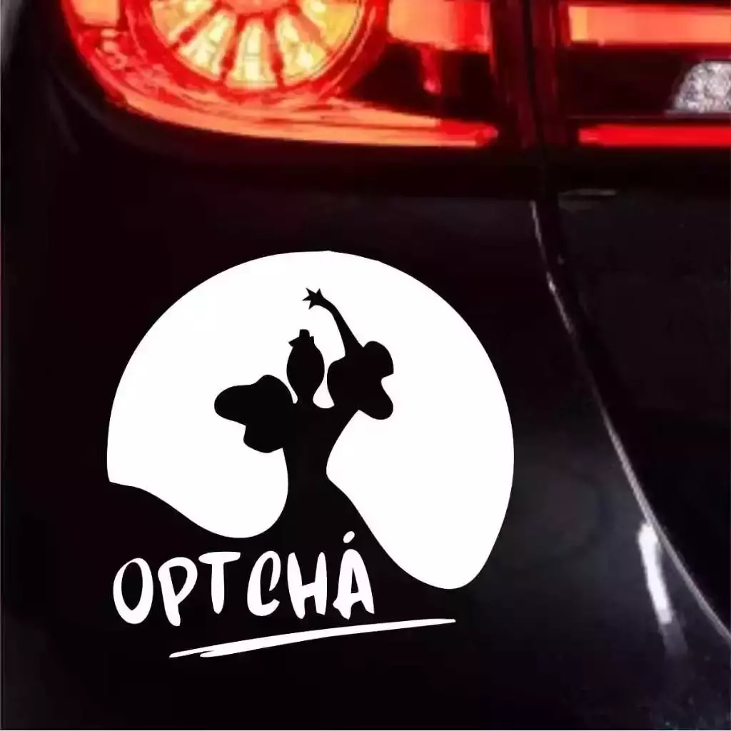 Miniatura 2 de Adesivo Optchá Cigana Ciagano Umbanda Candomblé