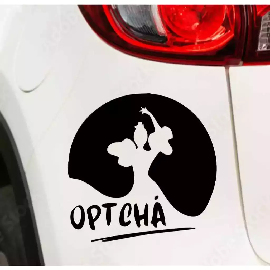 Adesivo Optchá Cigana Ciagano Umbanda Candomblé