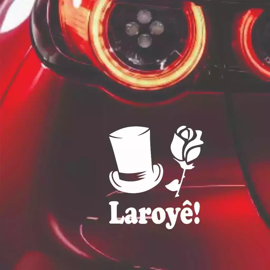 Miniatura 4 de Adesivo LAROYÊ 15x15cm Umbanda Candomblé