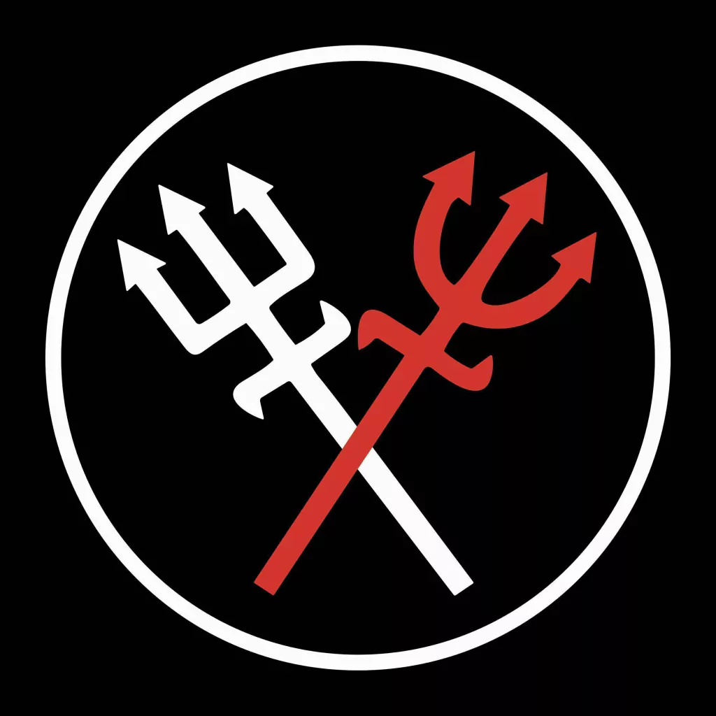 Miniatura 2 de Adesivo Recortado - Tridente 11X11CM