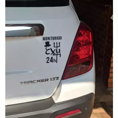 Miniatura 5 de Adesivo Recortado - Monitorado por Exu