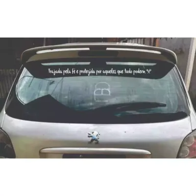 Miniatura 1 de Adesivo Personalizado P/ Carro 80 Cm 